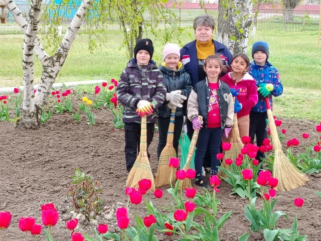 Всероссийский субботник в школе