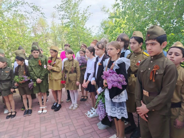 Митинг посвященный 81 годовщине Победы